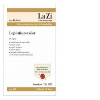 Legislatia pensiilor. Cod 803. Actualizat la 17.01.2025
