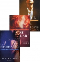 Pachet (3 carti) Seria Love Me with Lies: 1. Oportunista; 2. Rosu murdar; 3. Hotul