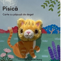 Pisica. Carte cu papusa de deget