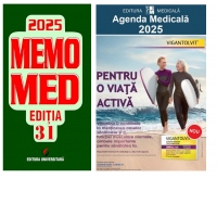Pachetul Farmacistului 2025: 1. Memomed 2025; 2. Agenda Medicala 2025