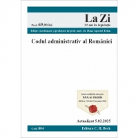 Codul administrativ al Romaniei. Actualizat la 5.02.2025