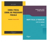 Pachet (2 carti): 1. Drept fiscal si financiar. Caiet de seminar. Editia a 4-a; 2. Codul fiscal. Codul de procedura fiscala. Actualizat 12 februarie 2025
