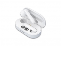 Casti Bluetooth Tellur Flip True Wireless, alb
