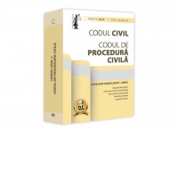 Codul civil si Codul de procedura civila: martie 2025. Editie tiparita pe hartie alba