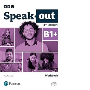 Speakout 3rd Edition, B1+ level, Workook with audio resources