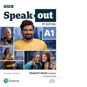 Speakout 3rd Edition, A1 level, Student's Book and eBook with Online Practice