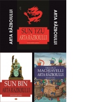 Pachet Arta razboiului: 1. Arta razboiului, Sun Tzu; 2. Arta razboiului, Sun Bin; 3. Arta razboiului, Niccolo Machiavelli