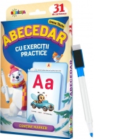 Abecedar cu exercitii practice. 31 de cartonase