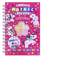 Creaza mozaic sidefat - Unicorni