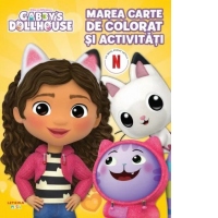 Gabby's Dollhouse. Marea carte de colorat si activitati