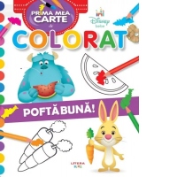 Disney Bebe. Prima mea carte de colorat. Pofta buna!