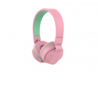 Casti Over-Ear Bluetooth Tellur Buddy, roz