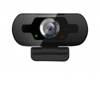 Camera web Tellur Full HD, 2MP, autofocus, microfon, negru