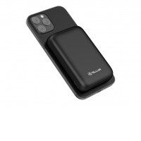 Baterie externa Tellur Compact Pro WPD101 10000mAh QC3.0 22.5W+PD20W+Qi 15W, compatibil MagSafe