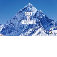 Caiet de geografie, 24 file, coperta policromie