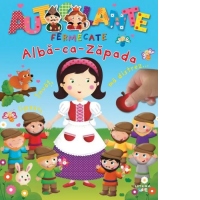 Autocolante fermecate. Alba-ca-zapada