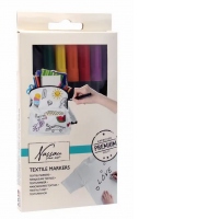 Set 8 markere Creative Craft, carioca, textile
