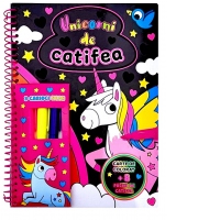 Unicorni de catifea. Carte de colorat