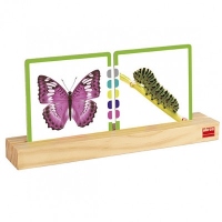 Suport din lemn pentru cartonase, 22.5 cm, set 2 buc