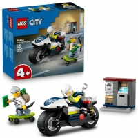 LEGO City - Urmarire cu motocicleta de politie - 60455