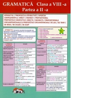 Plansa. Gramatica - Clasa a VIII-a, partea a II-a