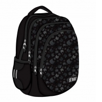 Ghiozdan BP06 ST Right Black Cats 4 compartimente, 42x31x22 cm