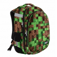 Ghiozdan HB01 ST Right Pixel Cubes, 2 compartimente, 39x29x17 cm