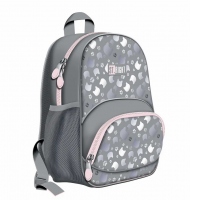 Ghiozdan BP70 ST Right Silver Cats 2 compartimente, 32x22x11 cm