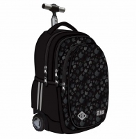 Troller TB01 ST Right Black Cats 4 compartimente, 44x32x25 cm