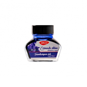 Cerneala stilou DACO 30 ml, albastru royal