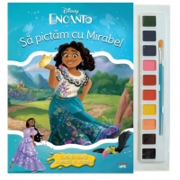 Disney. Encanto. Sa pictam cu Mirabel. Carte de colorat cu pensula si acuarele