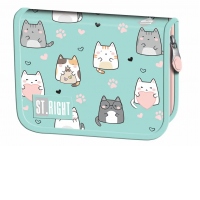 Penar Majewski ST Right, PC03, Charming Cats, 1 compartiment, 20.5 x 14 x 3.5 cm