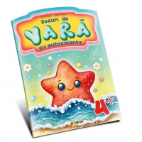 Jocuri de vara. Cu autocolante. 4+