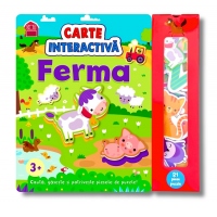 Ferma. Carte interactiva cu piese puzzle