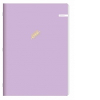Caiet A5 capsat, 60 file dictando, 70g/mp, coperta soft touch, mov