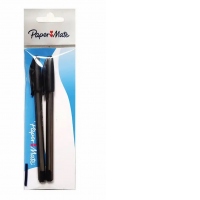 Pix fara mecanism Papermate Inkjoy 100C gel, negru, 2 bucati/set