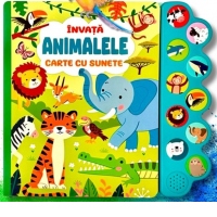 Invata animalele. Carte cu sunete