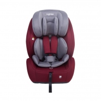 Scaun auto 76-150CM(15M-12Y), R129, isofix si top tether, rosu, U-Grow