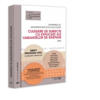 Admiterea in magistratura si in avocatura. Culegere de subiecte cu explicatii ale variantelor de raspuns. 2025 Drept procesual civil. Editia a VII-a.