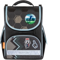 Ghiozdan neechipat Nature Quest Lite, dimensiune 35 x 31 x 19 cm, motiv Football Match