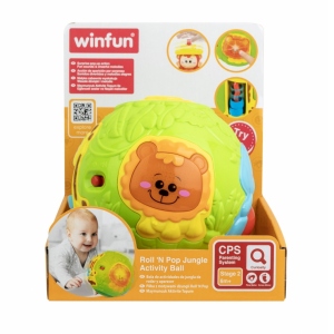 Winfun Mingiuta cu Activitati Animalele Junglei