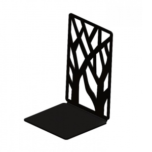 Suport de carte Copac, Otel, 180 x 110 mm, negru mat