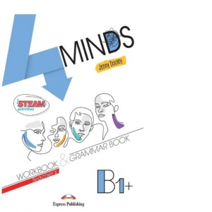 Curs limba engleza 4 Minds B1+. Caietul profesorului cu digibook app