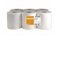Rola prosop Racon, derulare centrala, alb, 1 strat, 20 cm x 320 m, 6 role/set
