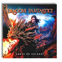 Dragoni fantastici. Carte de colorat