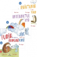 Pachet Colectia copilariei: 1. Furia e ca o armura; 2. Grijile sunt ca norii; 3. Internetul e ca o balta; 4. Prietenia e ca un balansoar