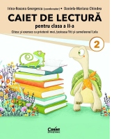 Caiet de lectura pentru clasa a II-a. Citesc si exersez cu prietenii mei, testoasa Titi si cameleonul Lola