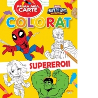 Marvel. Prima mea carte de colorat. Supereroii