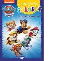 Patrula Catelusilor. Cartea mea de colorat. Misiune de salvare