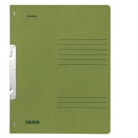 Dosar carton color incopciat 1/1, A4, 250 g/mp Falken, verde